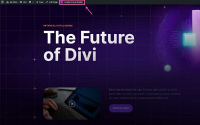 Update on Divi 5 sitebuilder system for WordPress